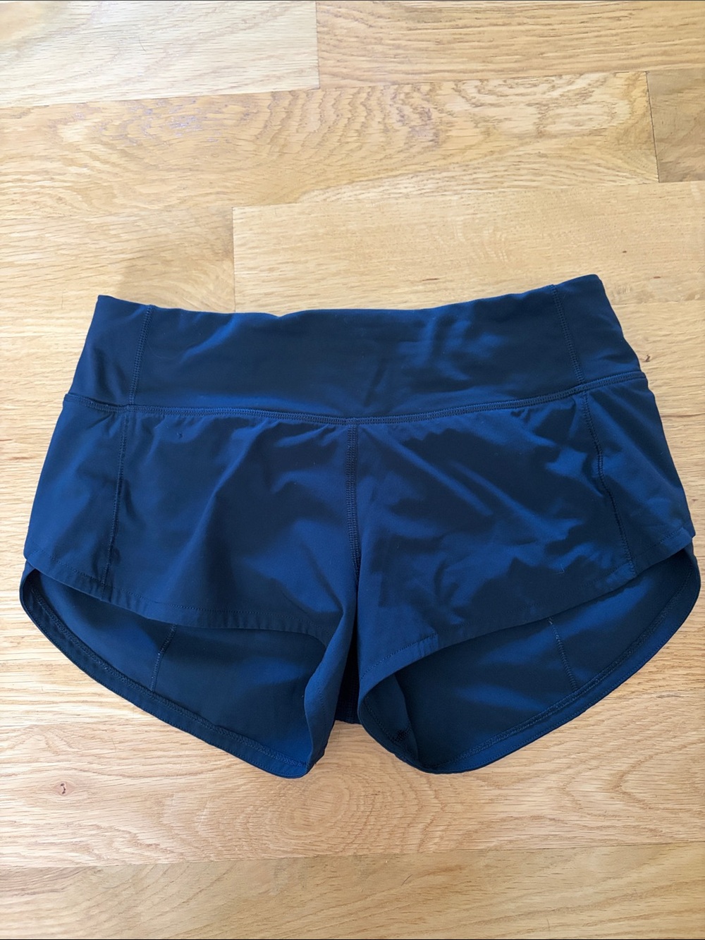 lululemon athletica Navy Athletic Running Shorts
